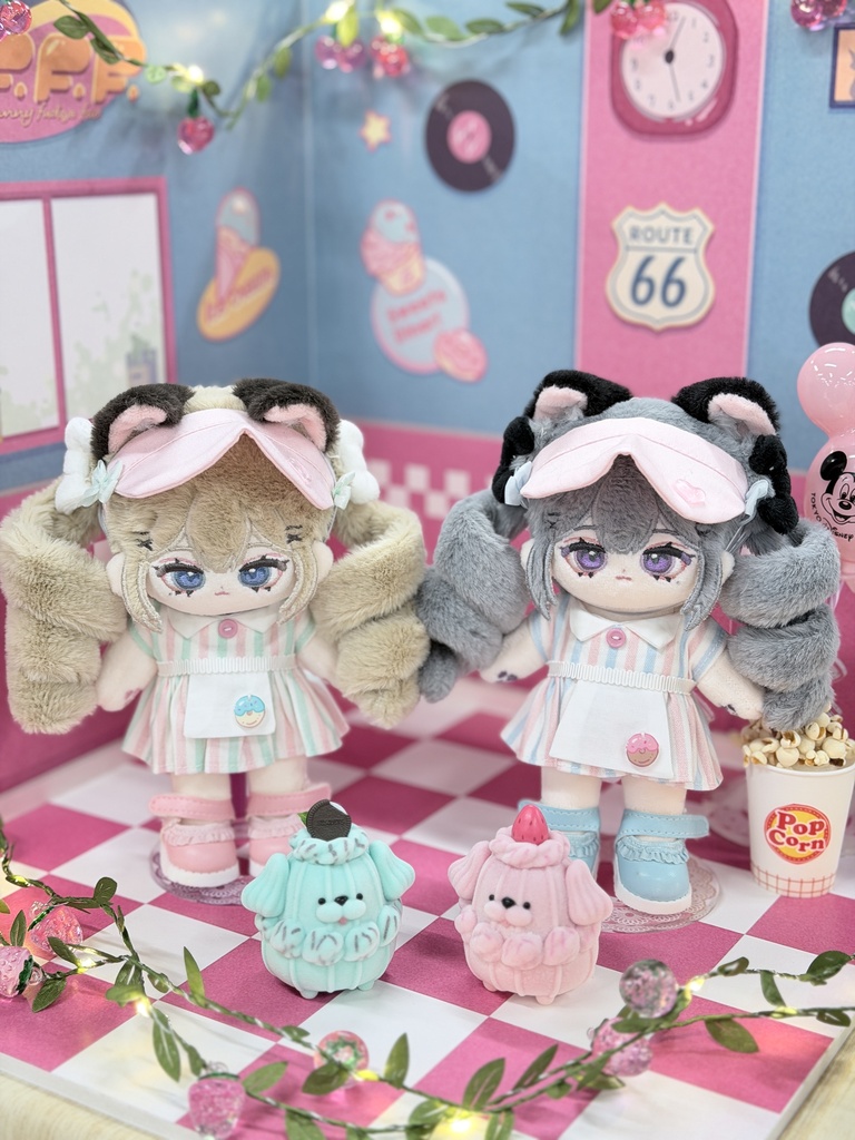 FFF Specialダイナーワンピ 10センチぬいちゃん用