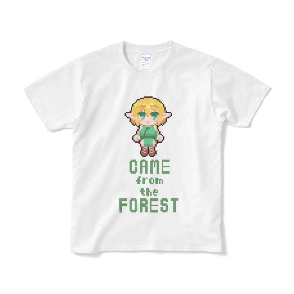 CAME FROM THE FOREST ドット絵Tシャツ