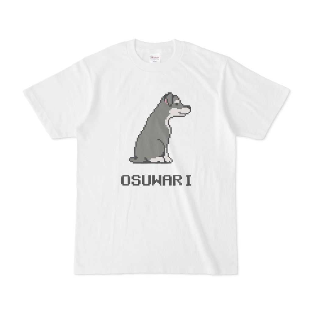 OSUWARI ドット絵Tシャツ