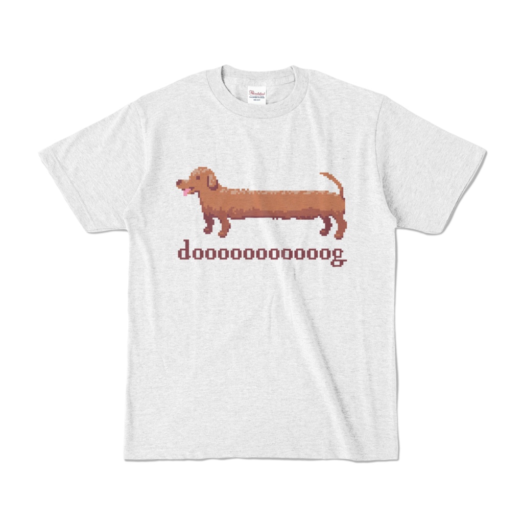 dooooog ドット絵カラーTシャツ