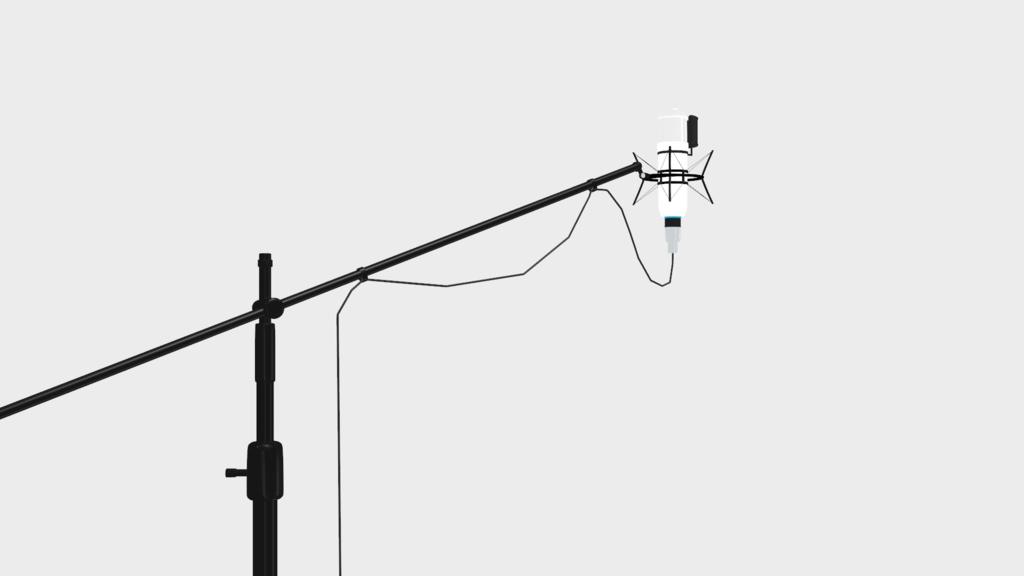 【無料MMD】THE FIRST TAKE風スタジオ&マイクセット