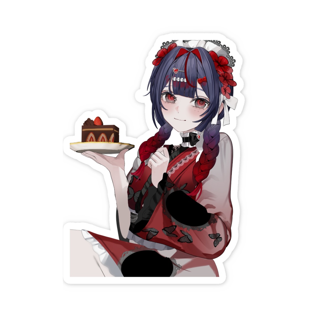 【緋薔薇にん生誕祭2025】スマホステッカー