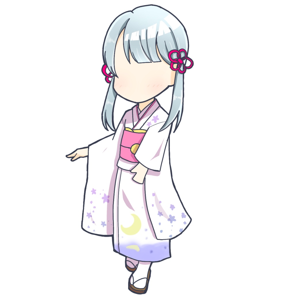 つくよみちゃん 一枚絵+立ち絵?4種とおまけ