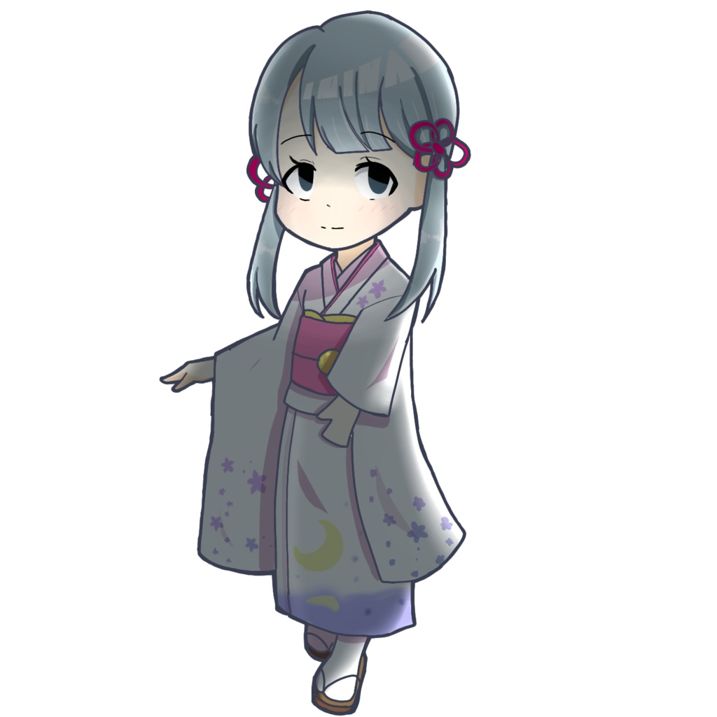 つくよみちゃん 一枚絵+立ち絵?4種とおまけ