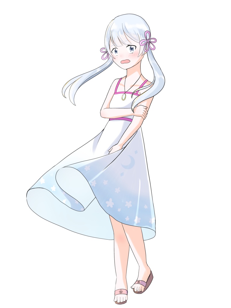 夏服つくよみちゃんの立ち絵