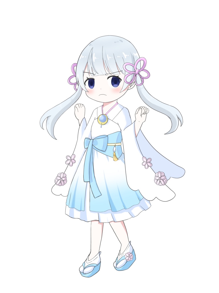 るな式アイボスつくよみちゃんの立ち絵