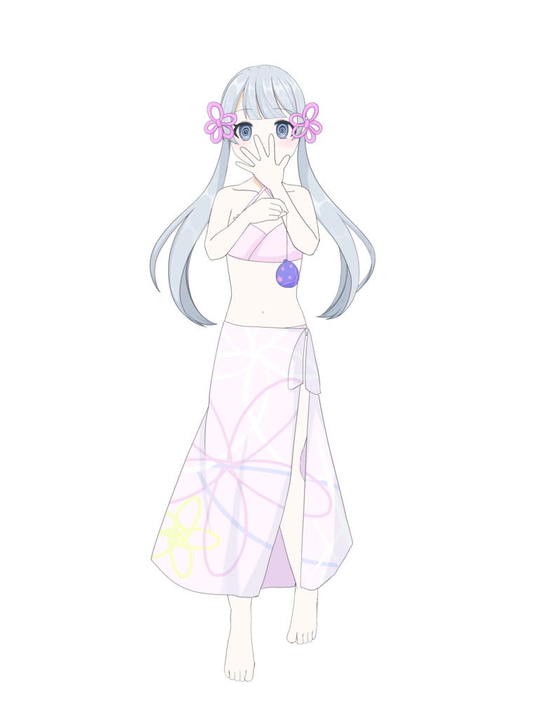 るな式つくよみちゃんの立ち絵 夏休みの思い出