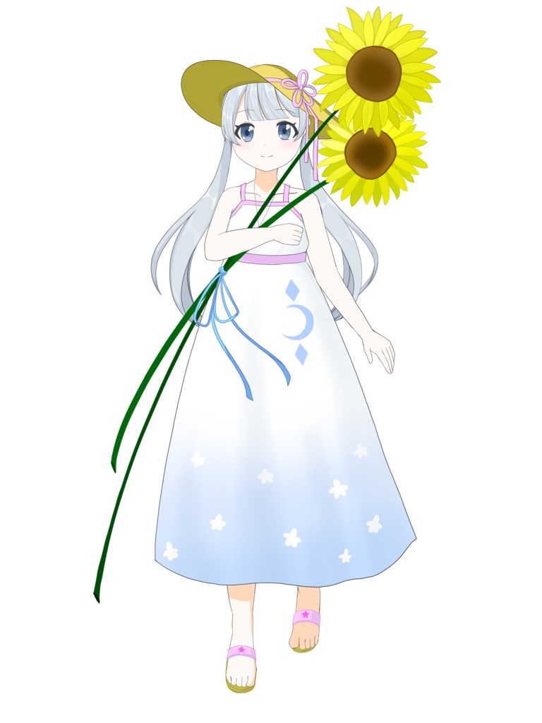 るな式つくよみちゃんの立ち絵 夏休みの思い出