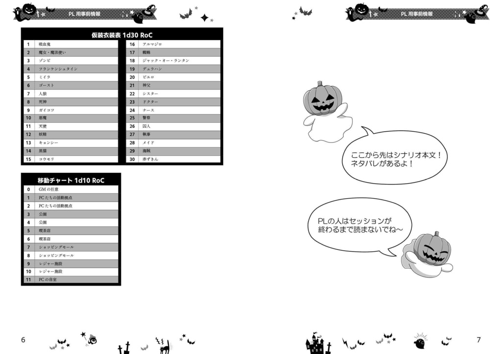 【書籍版】DX3rd非公式ミニキャンペーン「エンジョイ・スプーキーナイト!」
