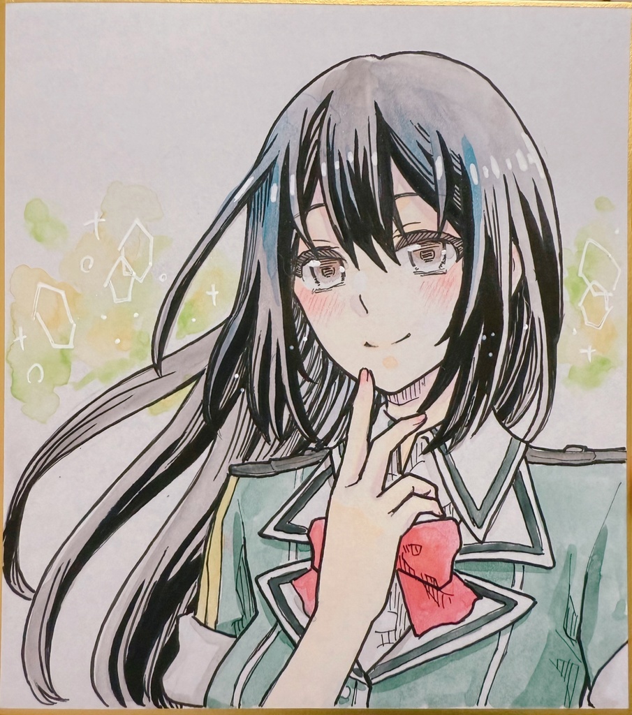  筑摩　ミニ色紙