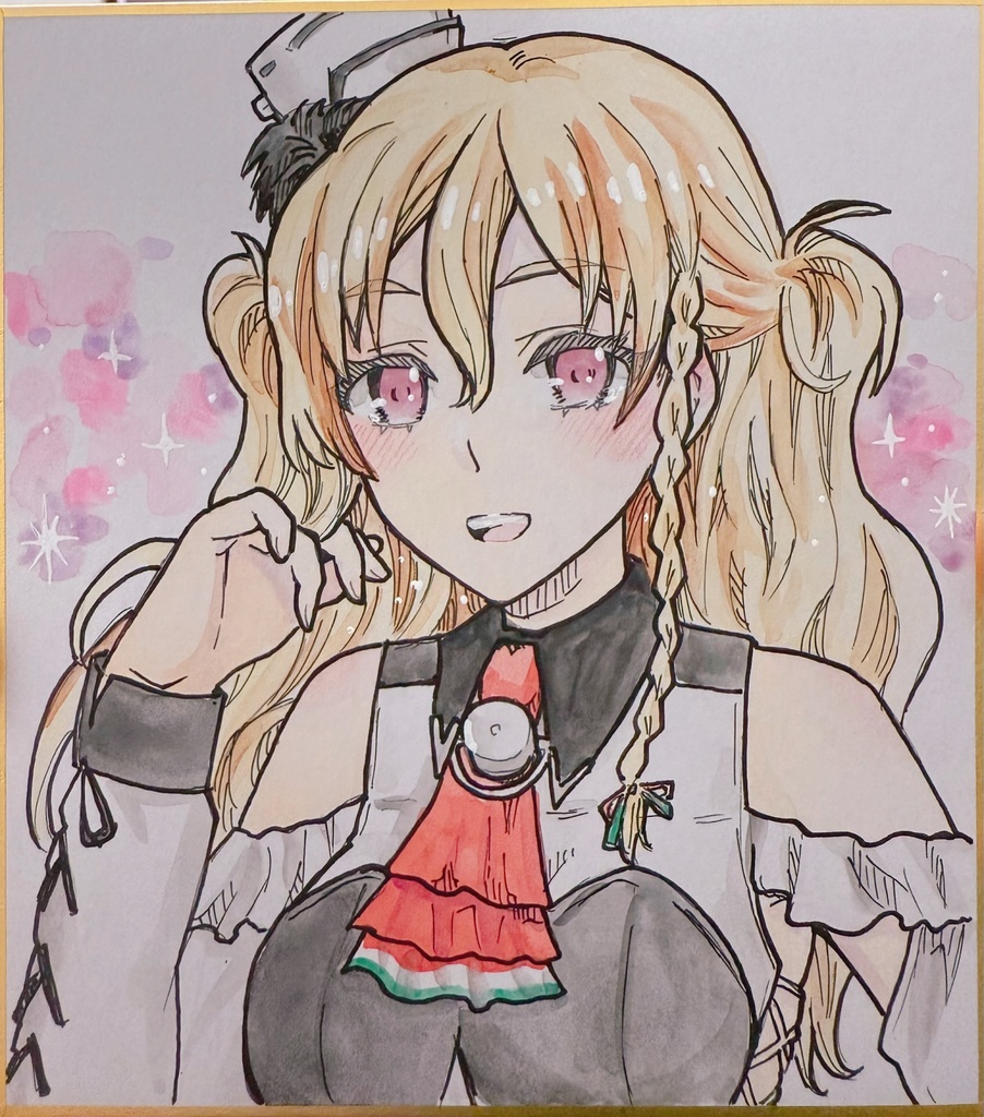 ザラ　ミニ色紙