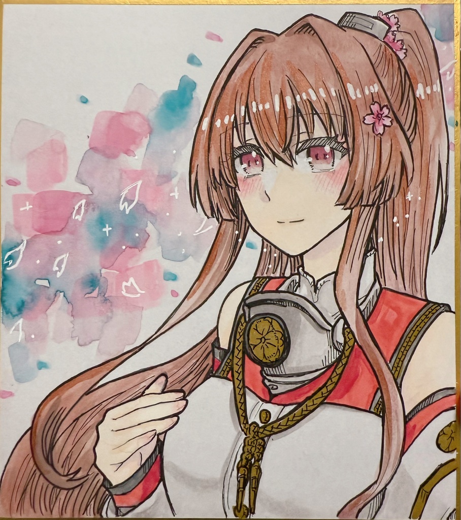 ※金額変更してます　大和　ミニ色紙