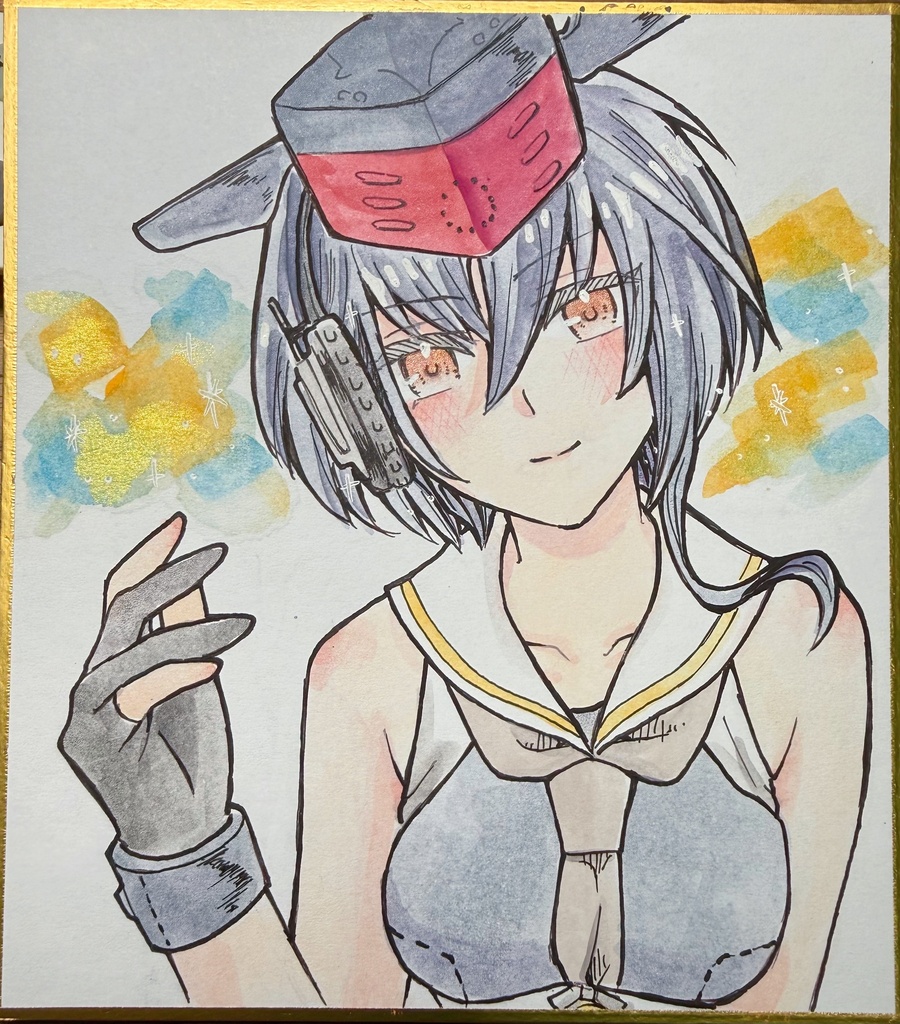伊13 ミニ色紙