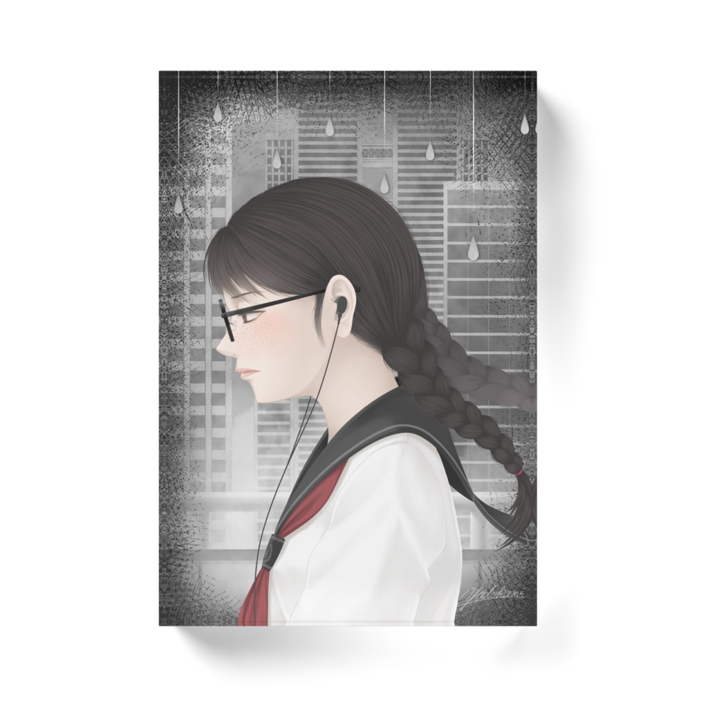 『Noise ~結界~』やどかみアートアクリルブロック