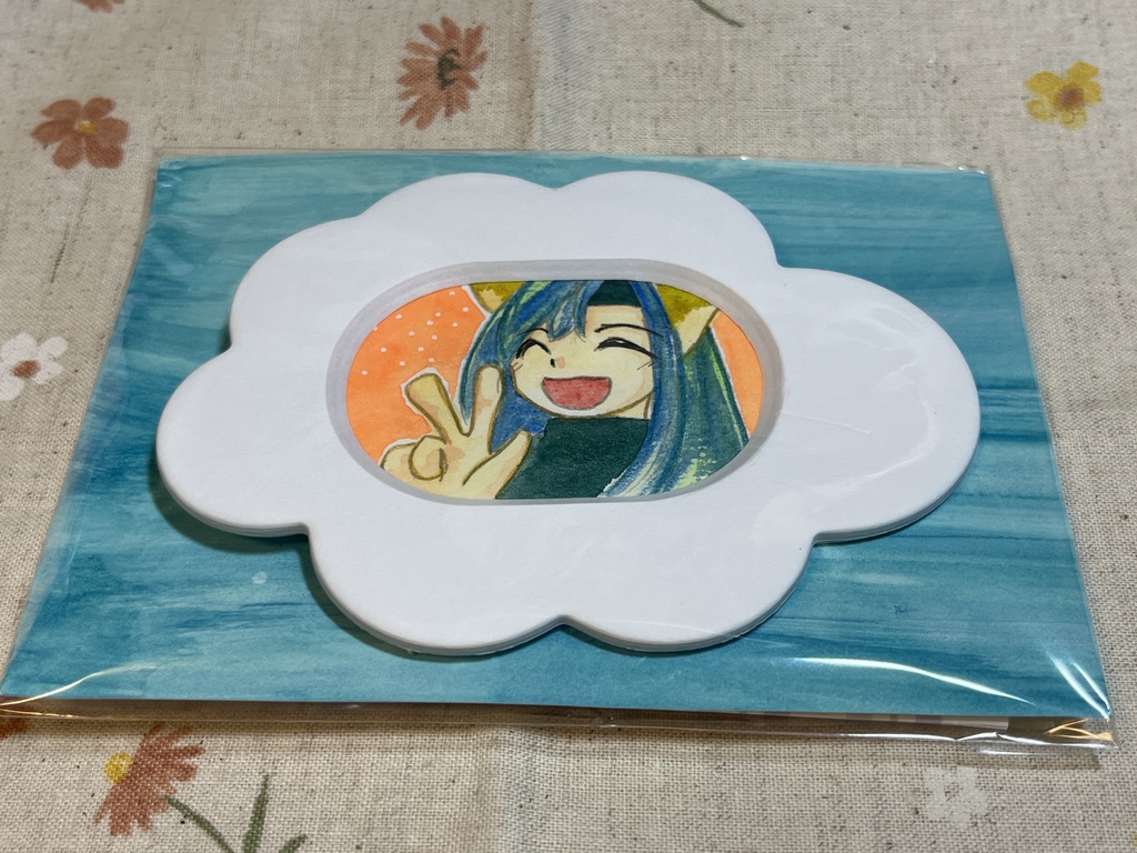 マット付き原画（マット難あり）