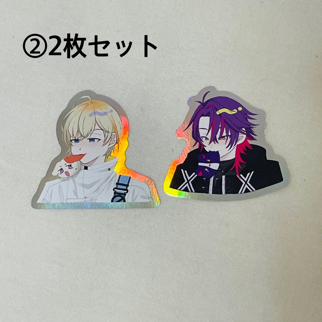 カフェ組と犬シールセット