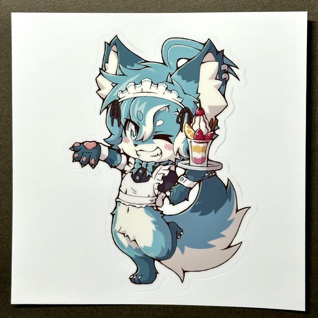 アキくんステッカー【メイドver.】