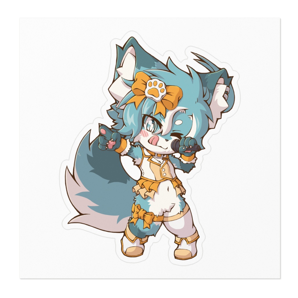 アキくんステッカー【アイドルver.】