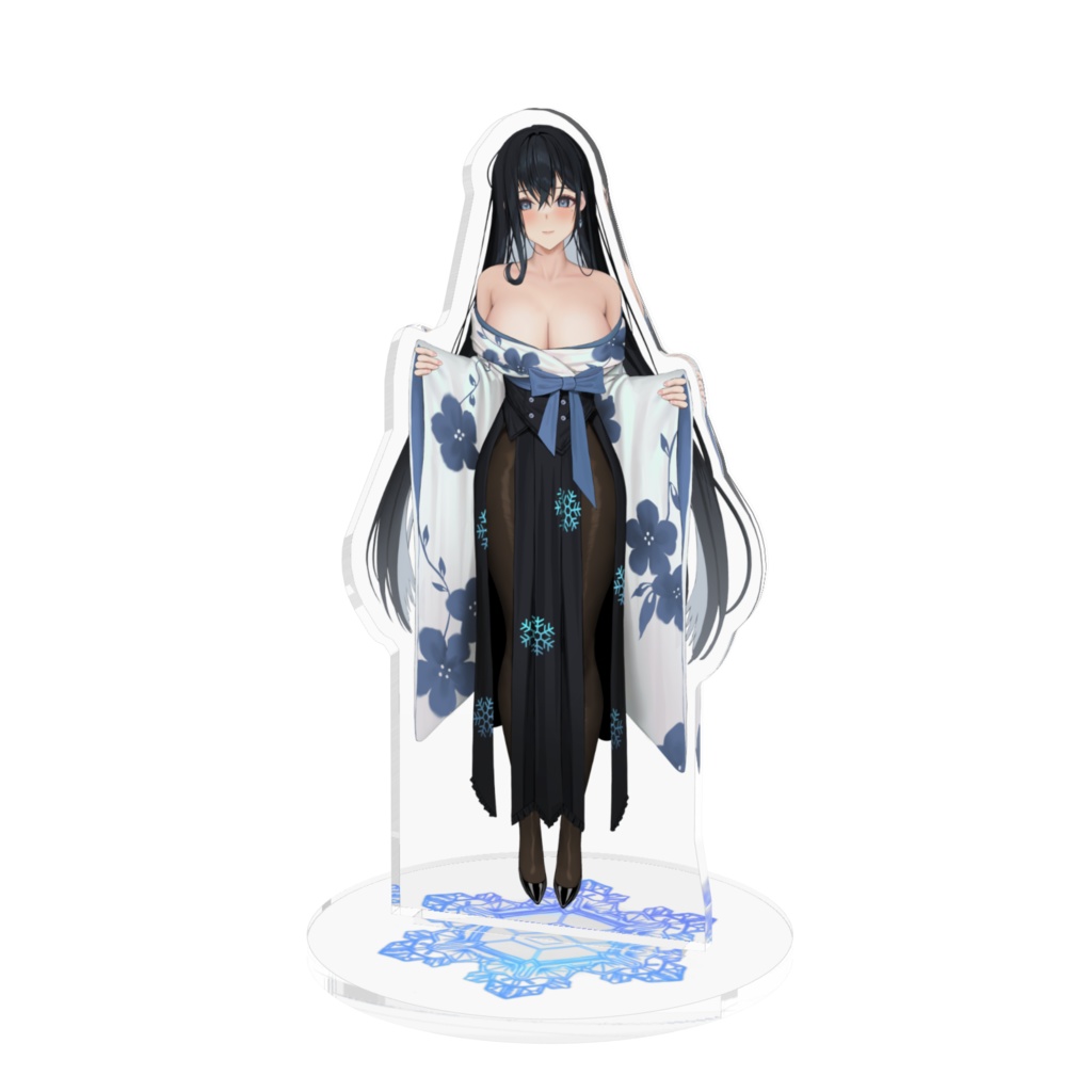朝溶さらさアクスタ_青