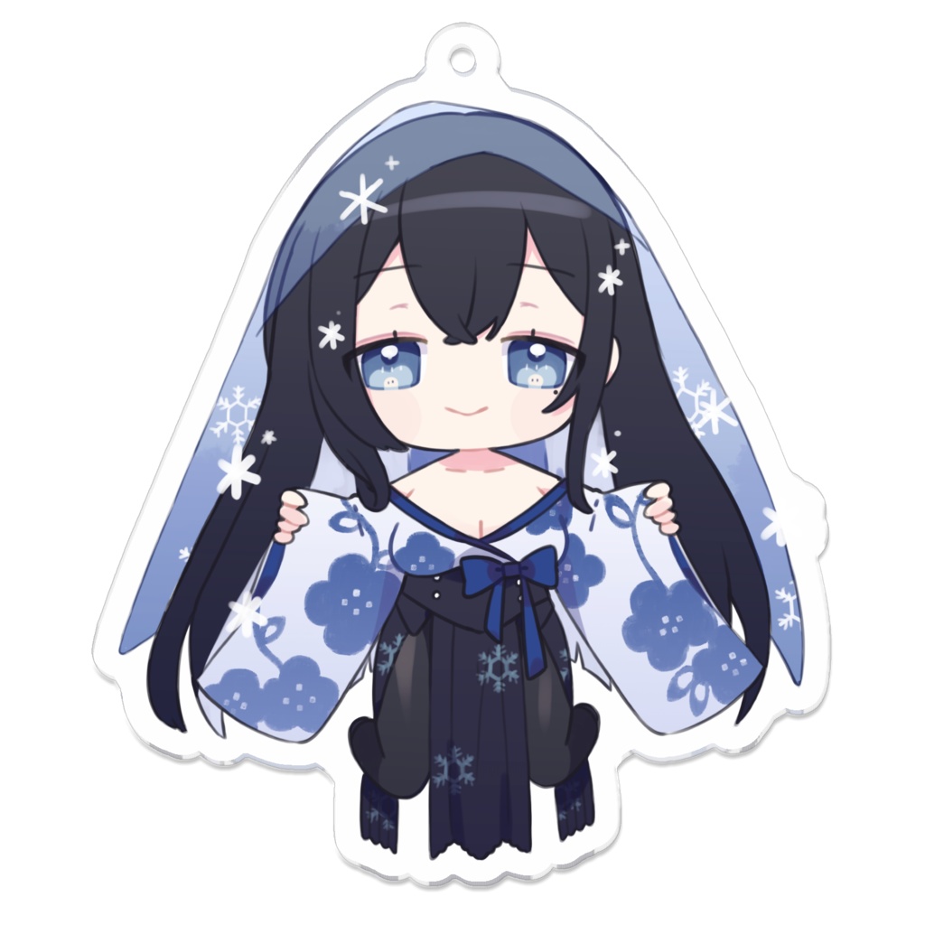 朝溶さらさミニキャラアクキー