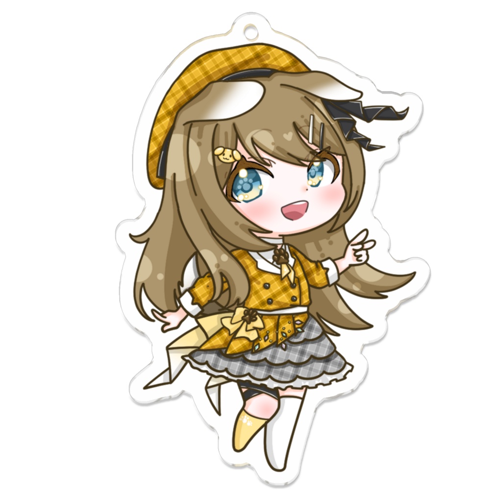 『まや』アクリルキーホルダー