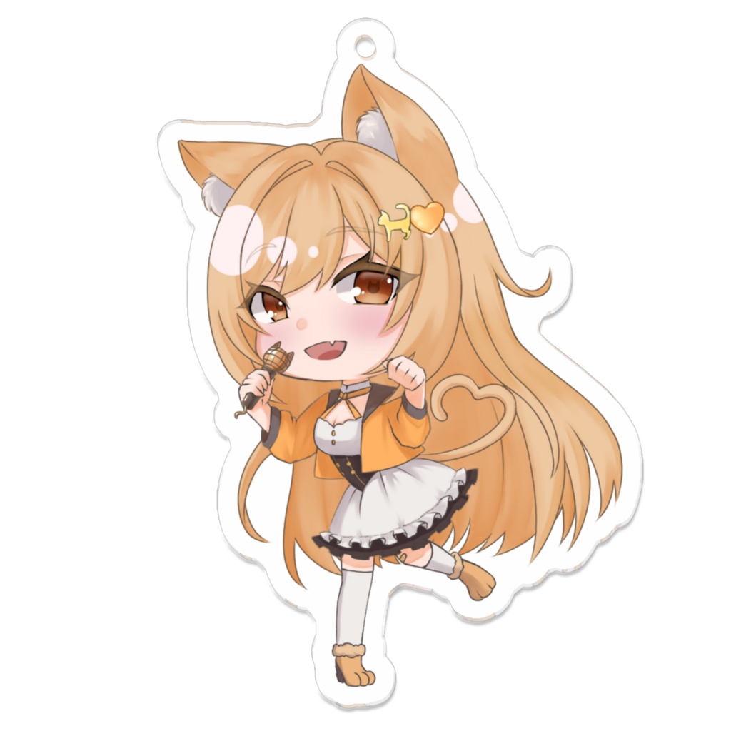 『ゆん』アクリルキーホルダー