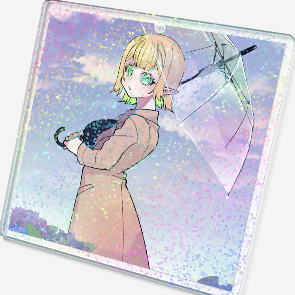 【翠波咲 ののん】アクリルキーホルダー(ホログラム)各種