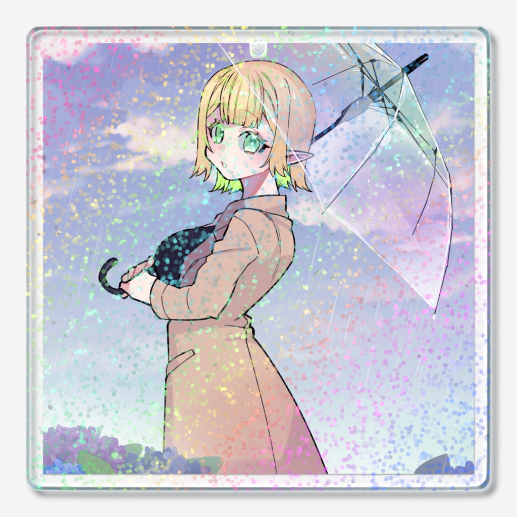 【翠波咲 ののん】アクリルキーホルダー(ホログラム)各種