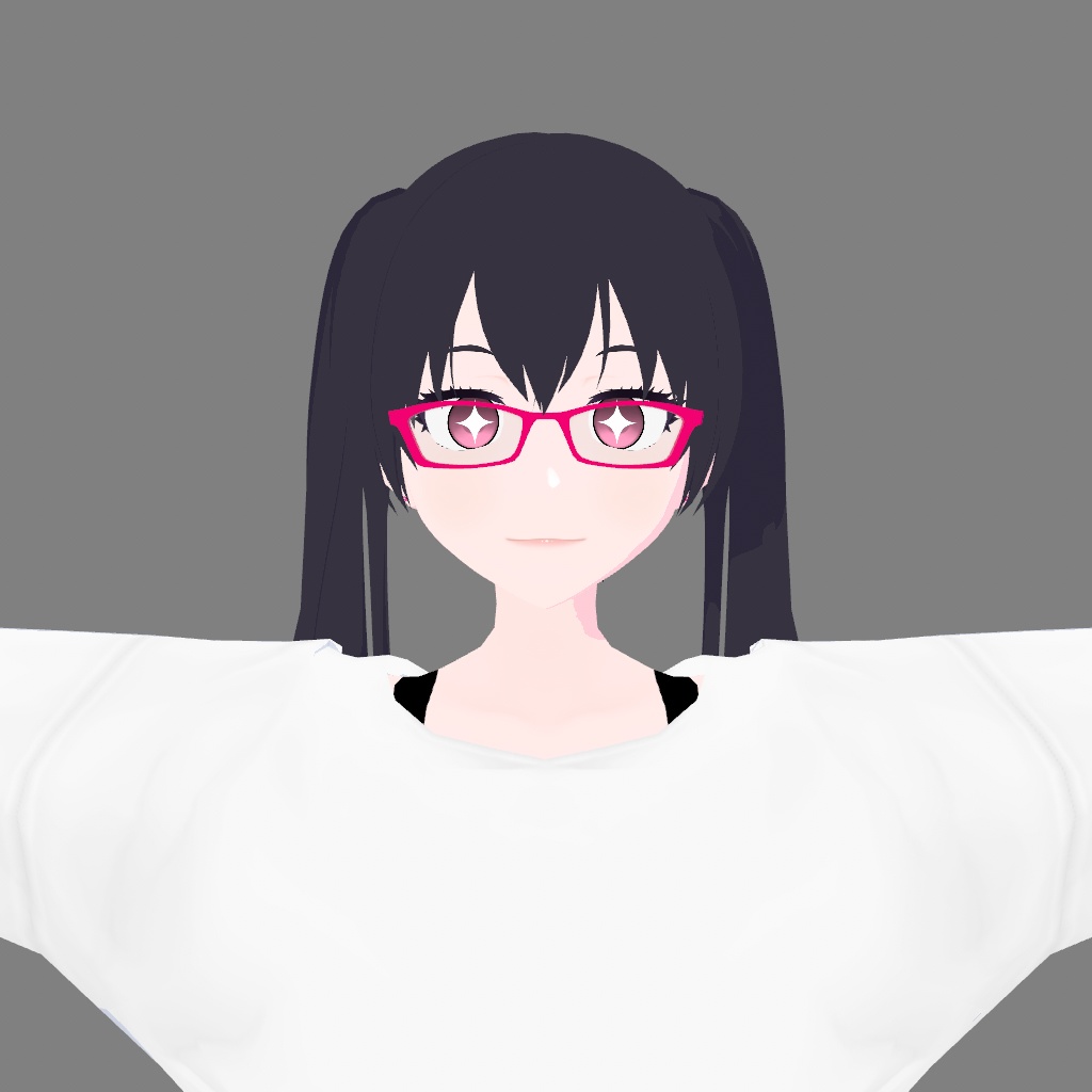 【VRoid/VRM】 Genki Girl Character