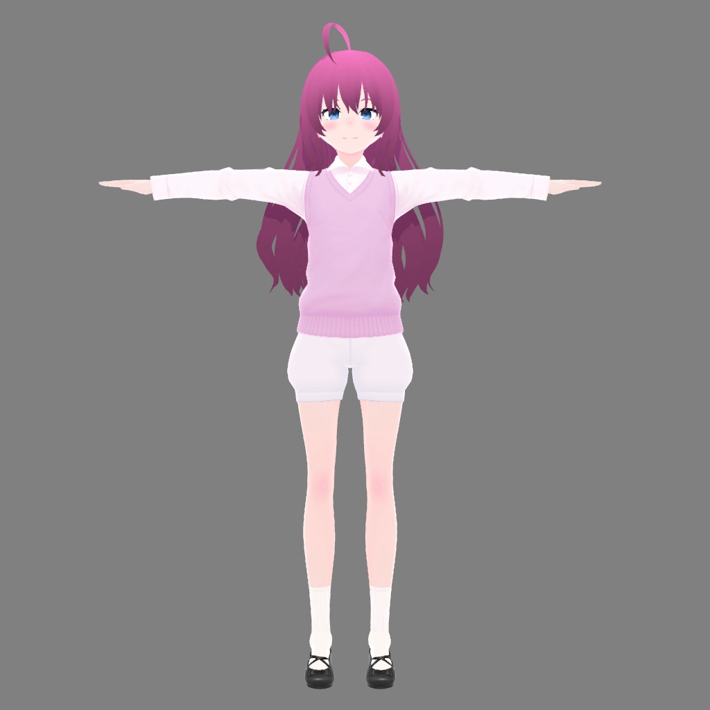 【VRoid/VRM】 Little Sister Character