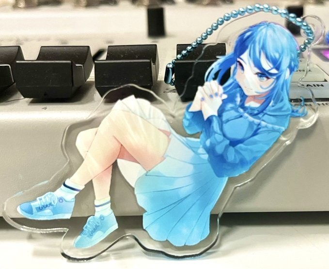 【みやの すぅ】アクリルキーホルダー