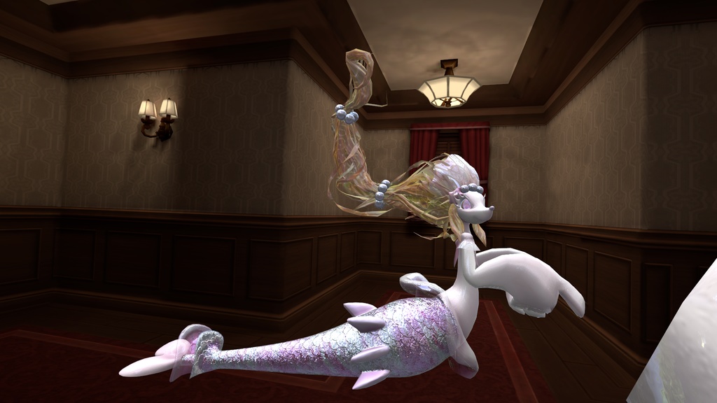 Primarina Pokémon VRChat avatar