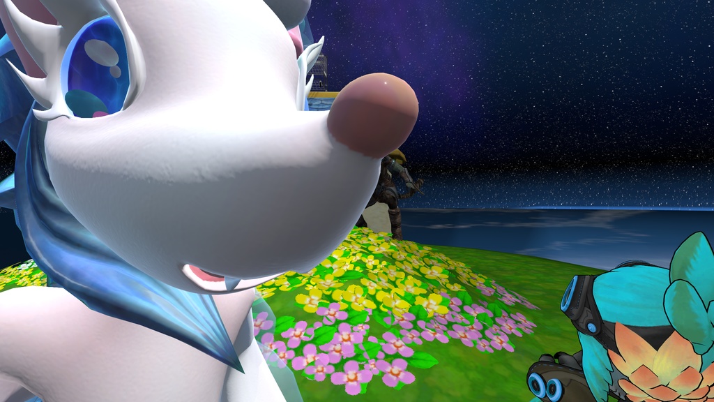 Primarina Pokémon VRChat avatar