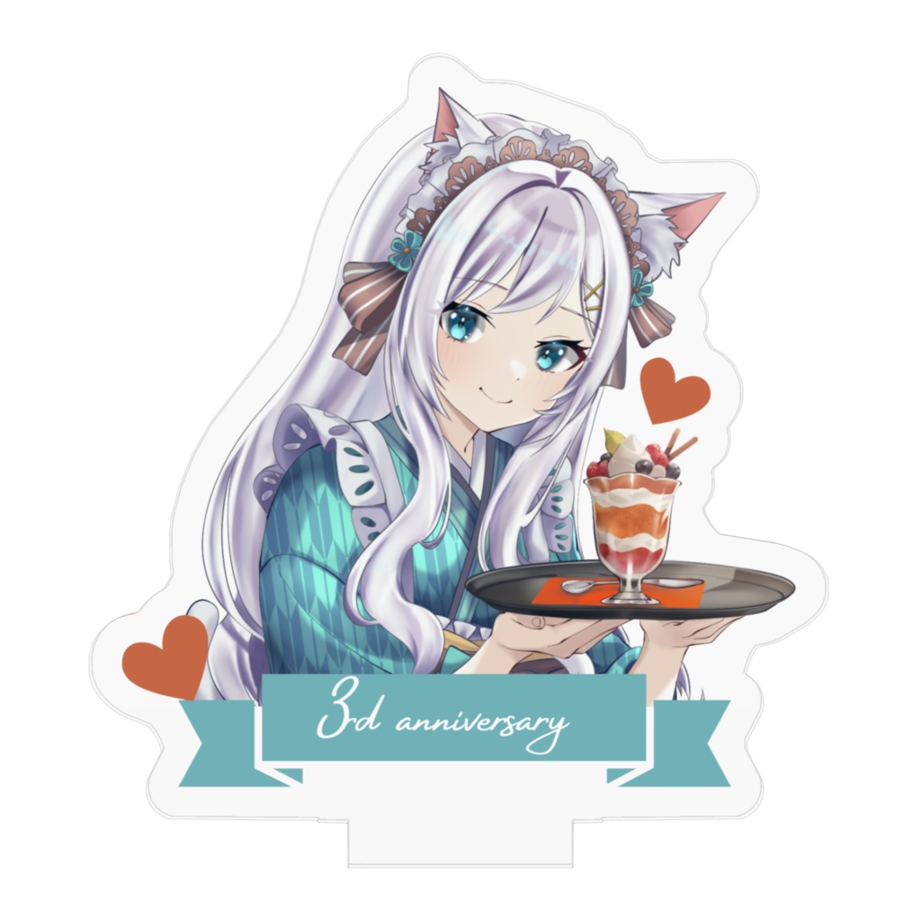 3周年記念アクリルスタンド(和メイド)