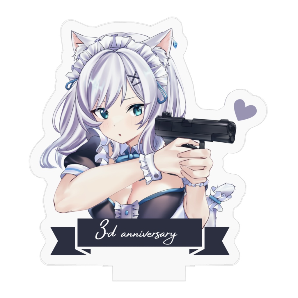 3周年記念アクリルスタンド(メイド)