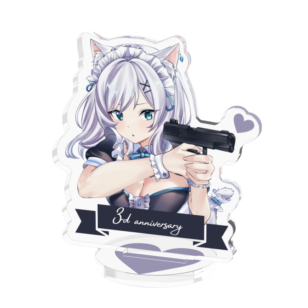 ３周年記念アクリルスタンド（メイド）