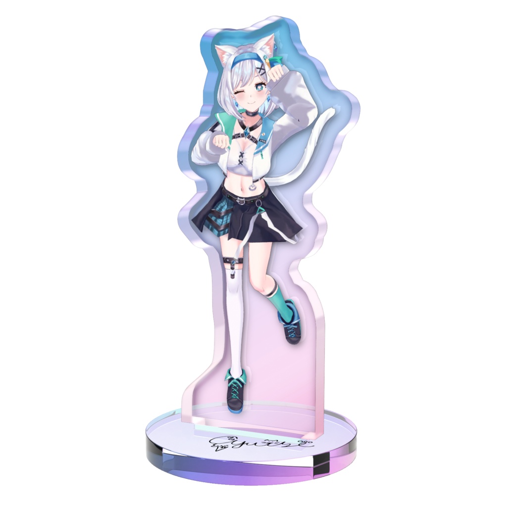 4周年記念オーロラアクスタ【ゆいせ】