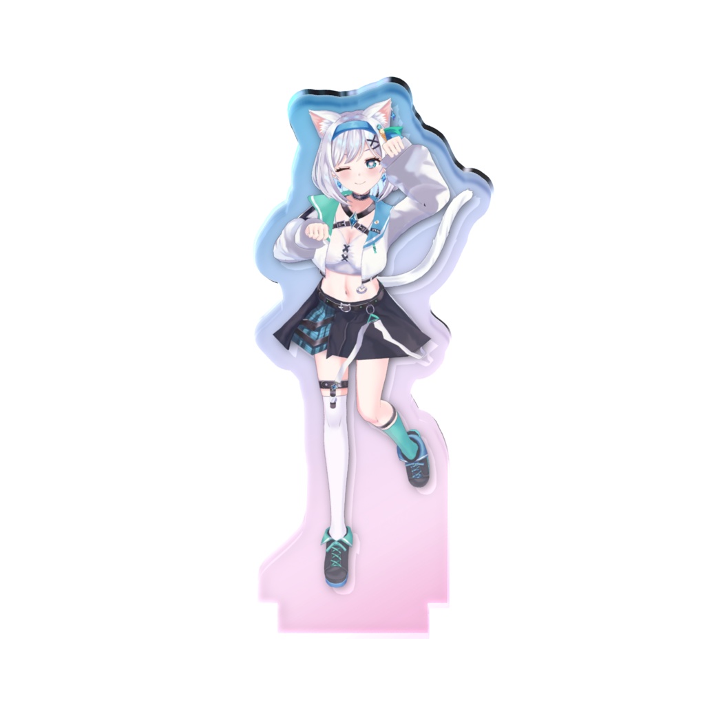 4周年記念オーロラアクスタ【ゆいせ】