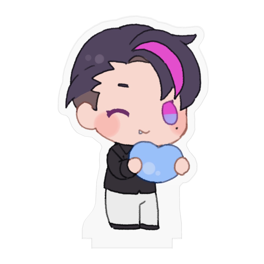 かわいい帳のアクリルフィギュア