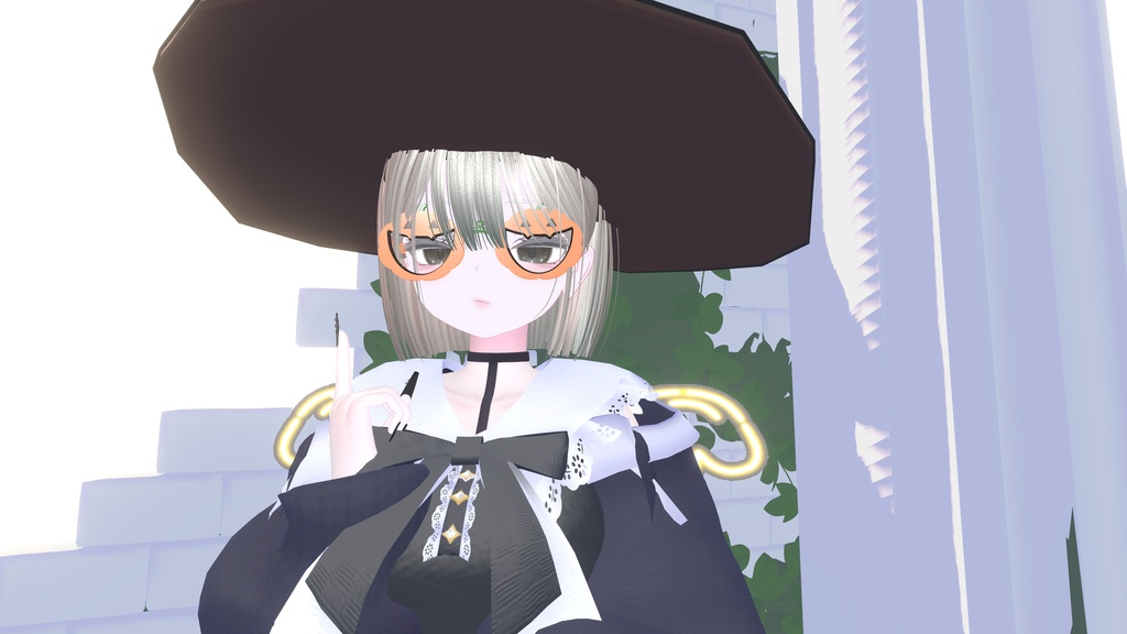 -0megata- Jack-o-lantern Glass