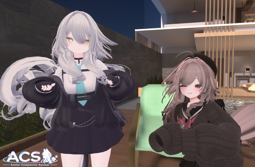 アバターをワールドに 【Avatar Companion System】