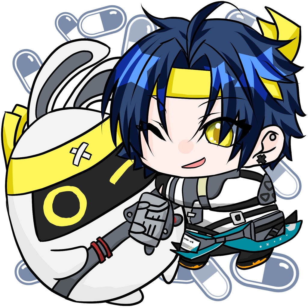 浅羽悠真オーロラアクキー