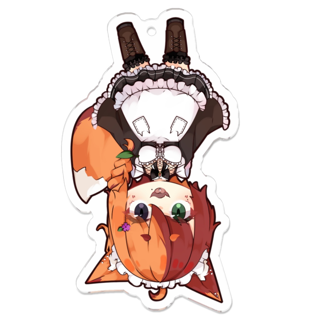 月隠みそか☆アクリルキーホルダー