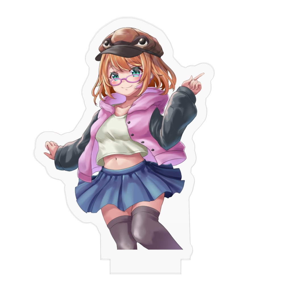 日雀女紫音(女の子ver)アクリルスタンド