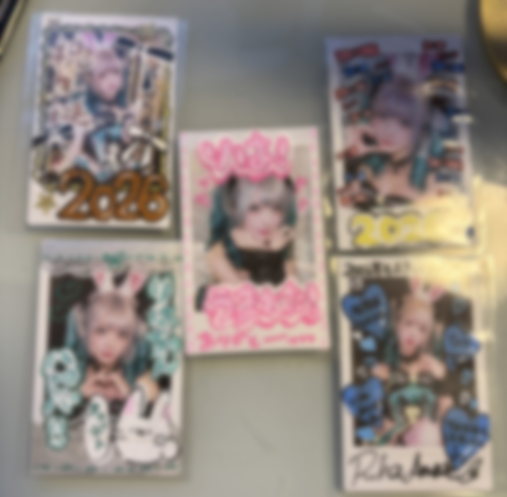 生誕2026限定かわいい落書きチェキ！