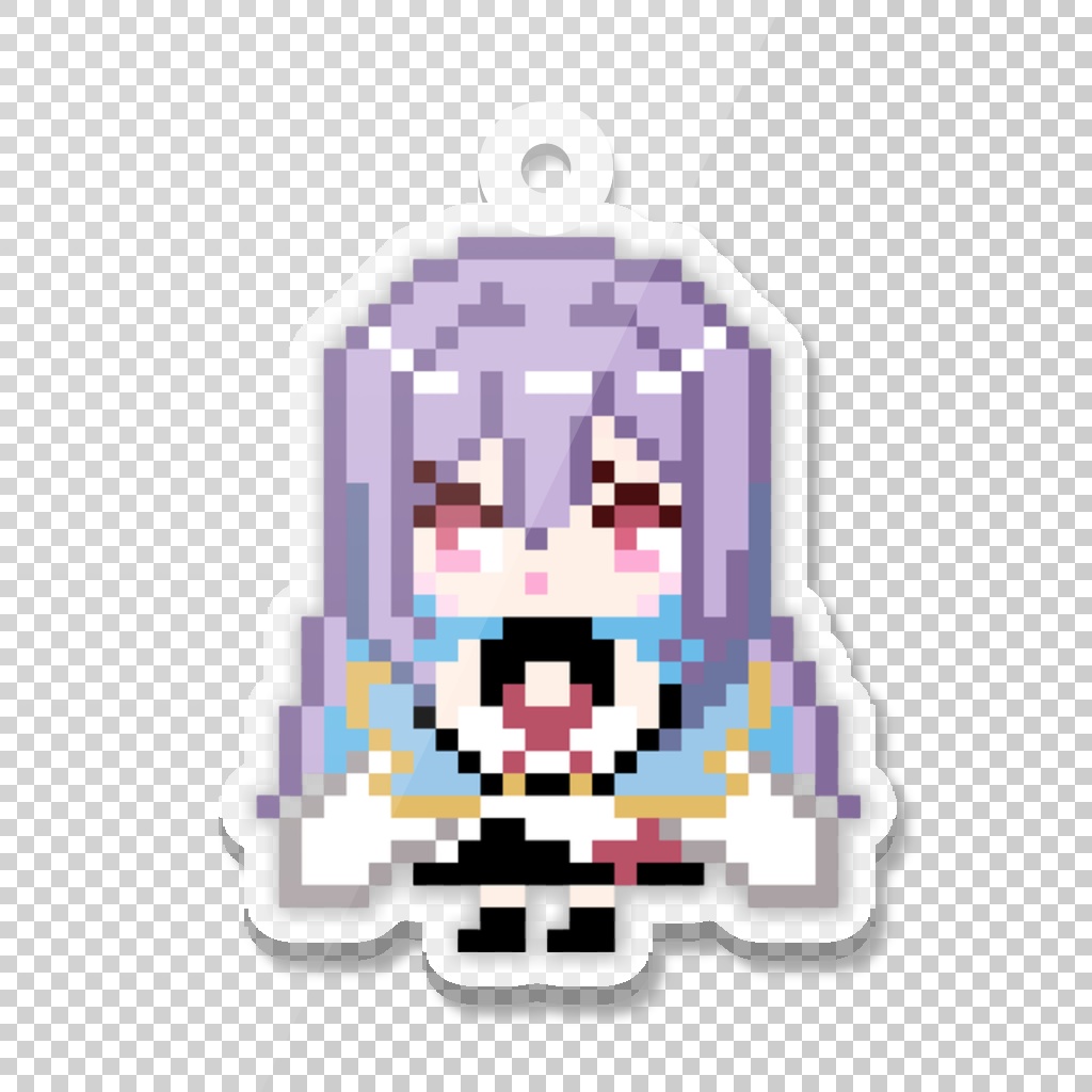 【受注生産8/31まで!】アクリルキーホルダー ドット絵いろはVer.