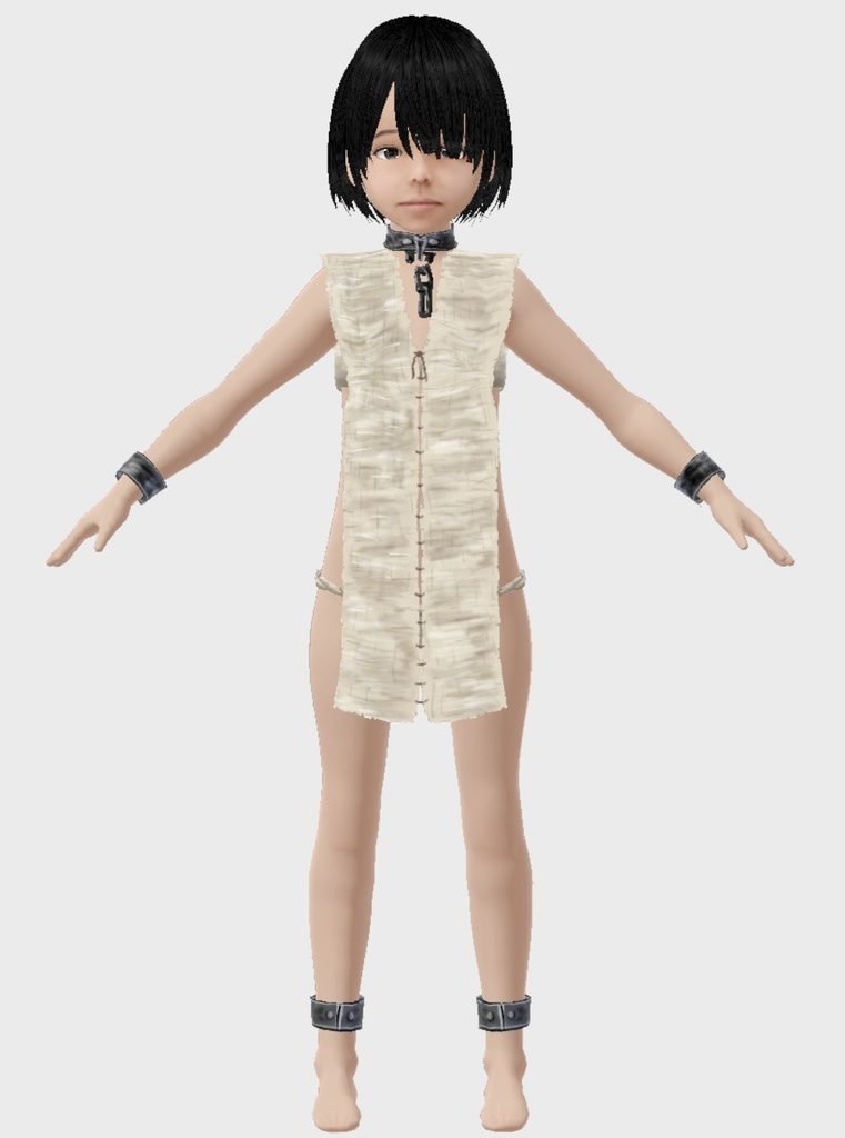 中世の中性的なリアルドール 素体 各種テクスチャ