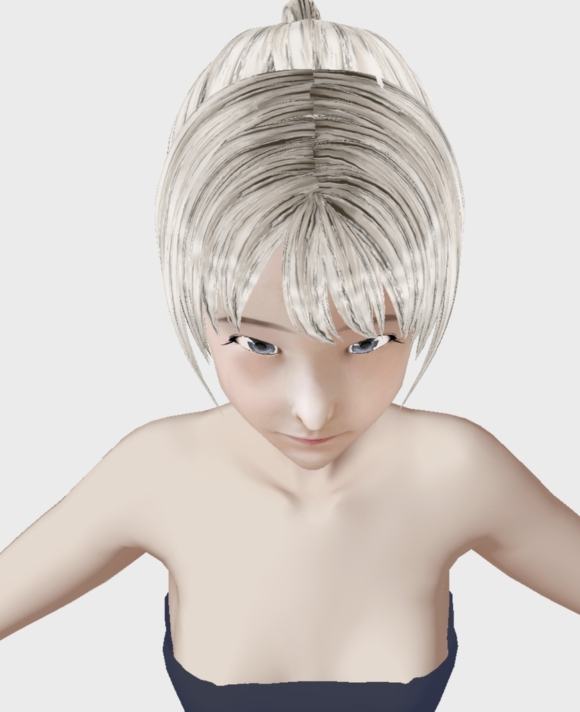 vroid用 適度なリアル感のドール 素体 各種カスタムアイテム テクスチャ