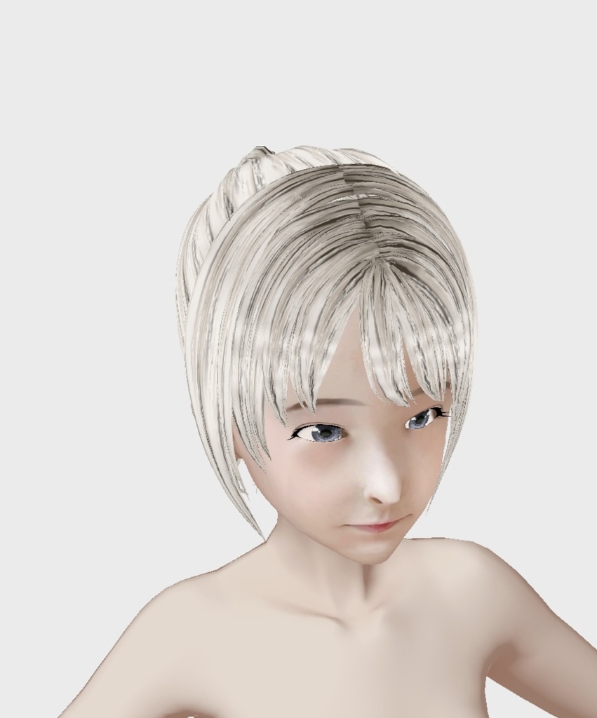 vroid用 適度なリアル感のドール 素体 各種カスタムアイテム テクスチャ