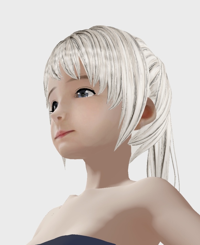 vroid用 適度なリアル感のドール 素体 各種カスタムアイテム テクスチャ